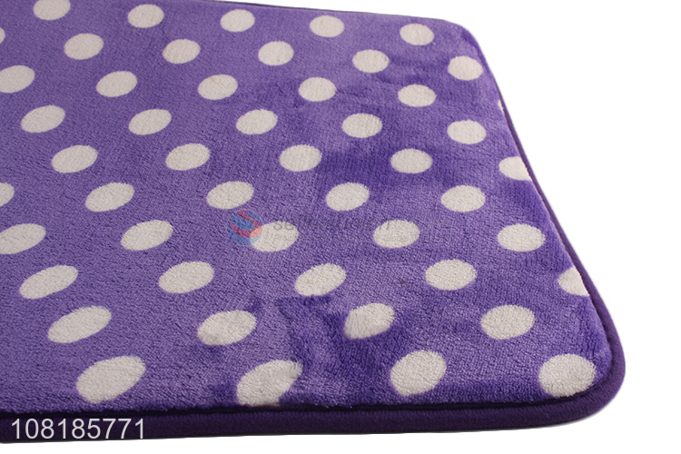China wholesale purple comfortable non-slip floor mats