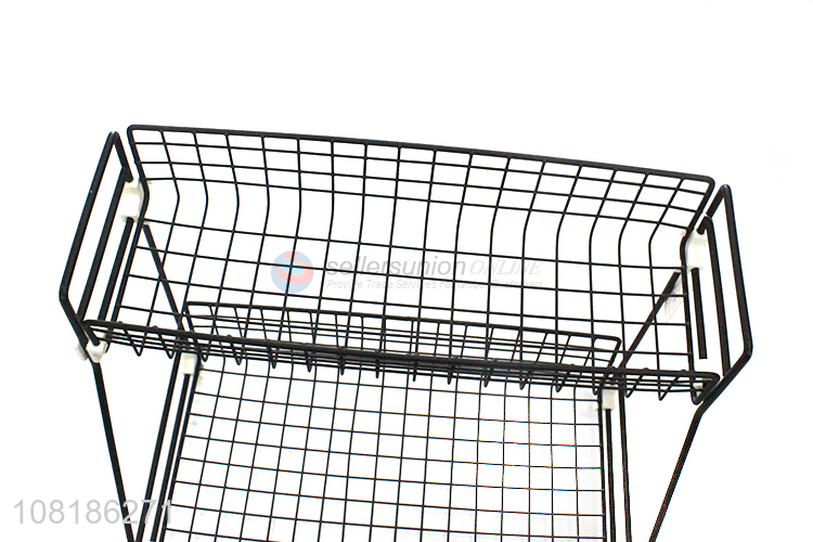 High quality creative iron storage rack for sale