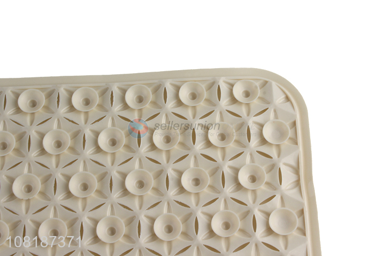 Good Quality Rectangle Strong Suction Anti-Slip Mat For Bathroom