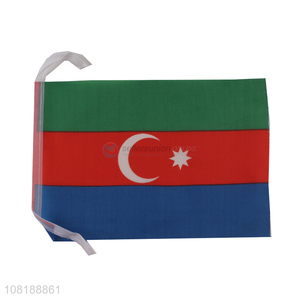 Wholesale world cup festival events mini Azerbaijan country flag banner