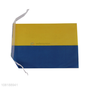 China supplier handheld flag mini Ukraine country flag small car flag