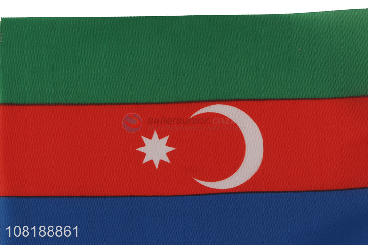 Wholesale world cup festival events mini Azerbaijan country flag banner