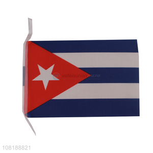 Yiwu market handheld mini Cuba country flag party decoration supplies