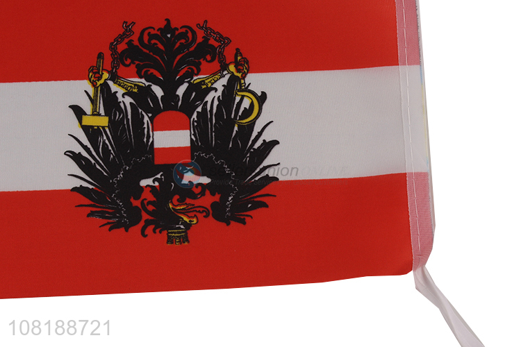 Factory supply small mini Austria flag sport events handheld country flag