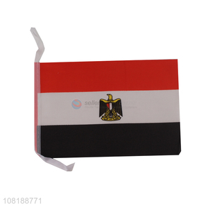 Wholesale small Egypt stick flags mini handheld flags for world cup