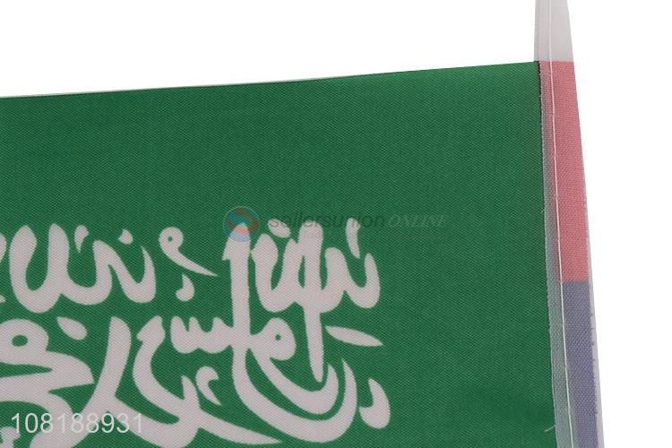 Hot selling mini country flag Saudi Arabia national flag for decoration