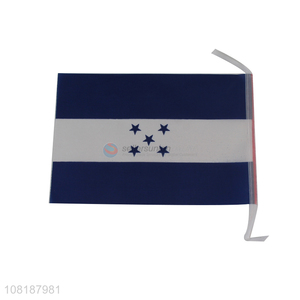 Low price mini Honduras national country <em>flag</em> hand-held <em>flag</em> car <em>flag</em>