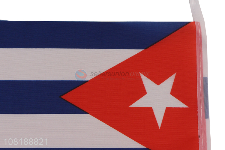 Yiwu market handheld mini Cuba country flag party decoration supplies