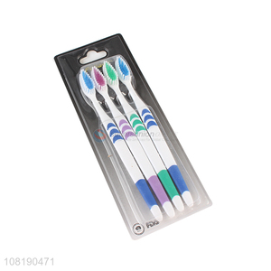 High Quality 4 Pieces Toothbrush Adults Nylon Toothbrush