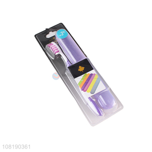 Hot Sale Nylon Toothbrush With Travel Box Set For Adults