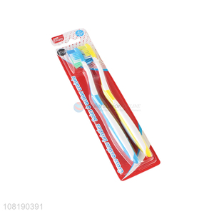 Good Price 2 Pieces Colorful Toothbrush For Adults
