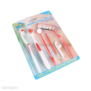 Best Sale 6 Pieces Professional Oral Care Kit For Adults