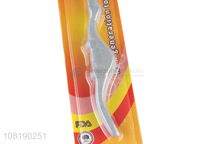 Cartoon Dinosaur Designs Nylon Toothbrush For Children