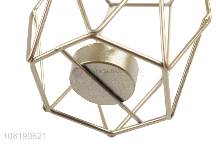China wholesale household metal candle holder with cheap price