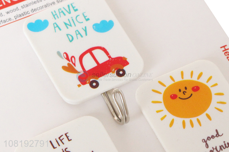 Custom Household Multipurpose Sticky Hooks Fashion Wall Hooks