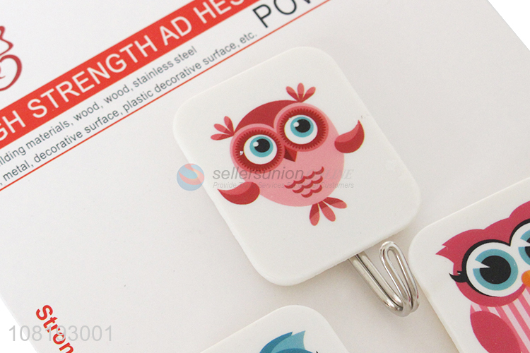New Arrival 3 Pieces Sticky Hook Decorative Wall Hooks