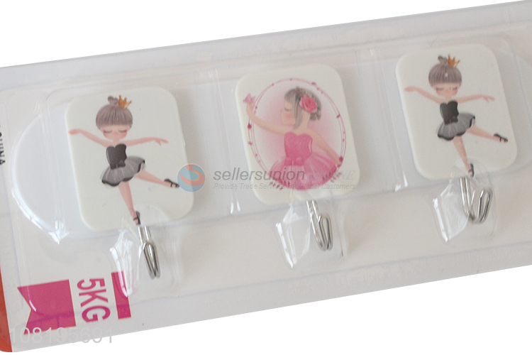 Good quality plastic sticky hooks wall hooks for sale