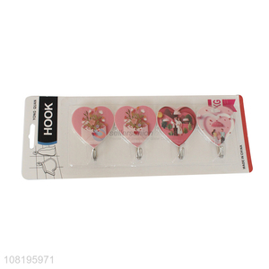 Hot selling <em>love</em> sticky hooks household wall hooks