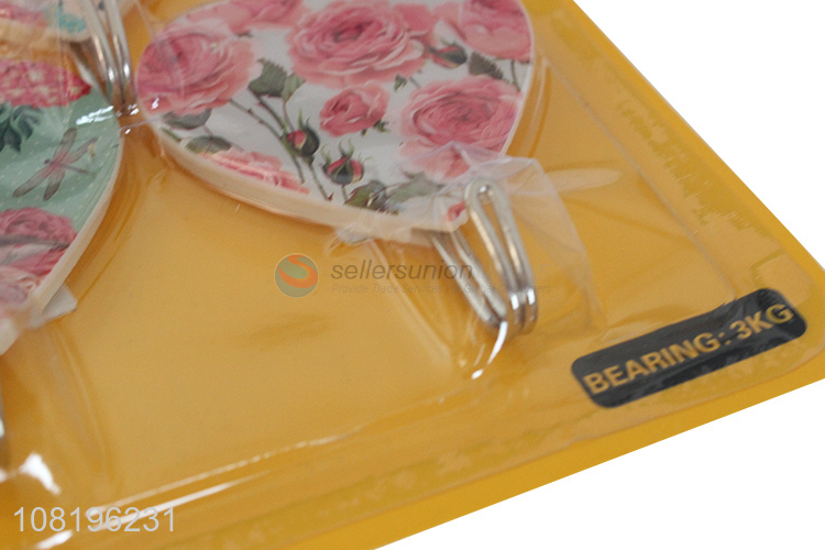 Yiwu factory home sticky hooks plastic love wall hooks