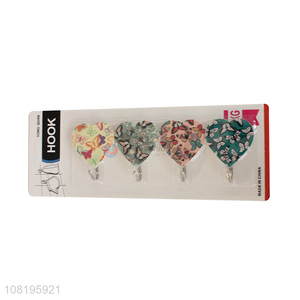 Hot sale plastic <em>love</em> sticky hooks kitchen hanging hooks