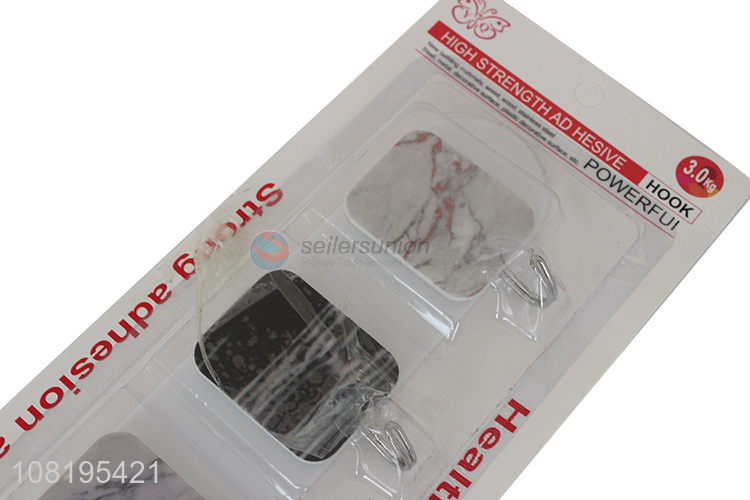 Good price plastic printed sticky hooks wholesale