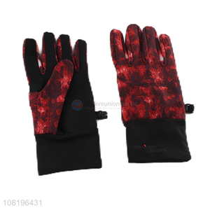 Fashion Style Leisure Gloves Custom Five Finger Glove
