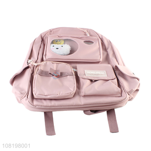 Wholesale fashionable outdoor travel backpack girls teens school bags