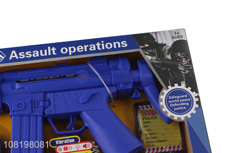 China products funny children police set pp gun toys for sale