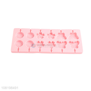 Most popular pink silicone chocolate mould candy mould