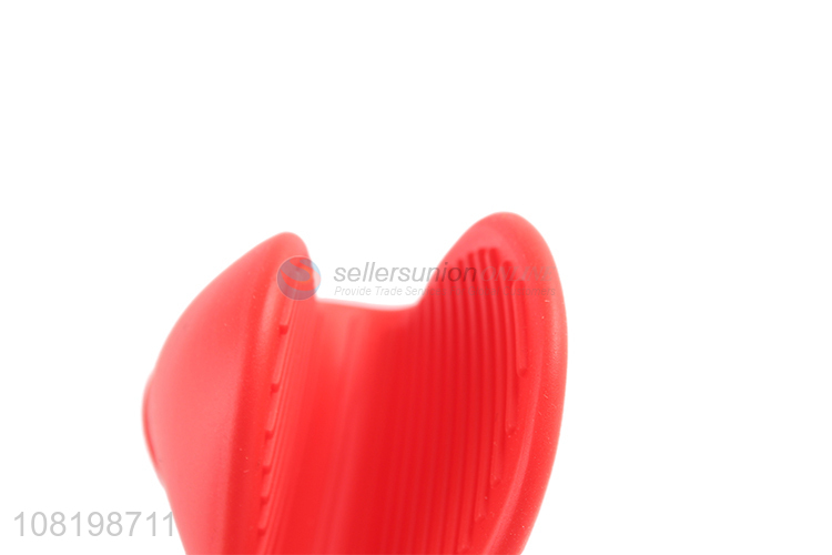 Top products red non-slip baking silicone oven mitts