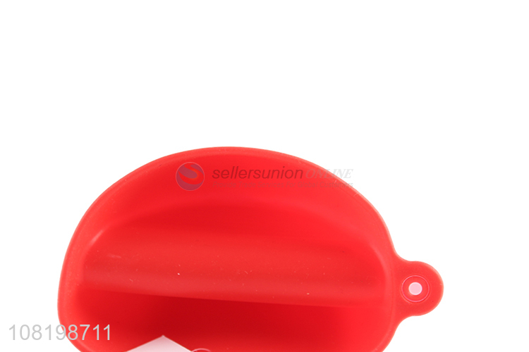 Top products red non-slip baking silicone oven mitts
