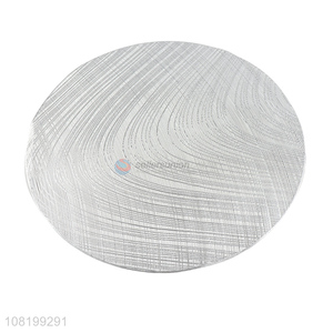 Good Quality Round Placemat PVC Table Mat For Home And Hotel