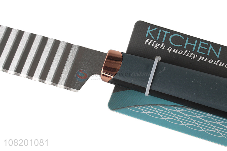 Wholesale stainless steel corrugated knife potato cutter
