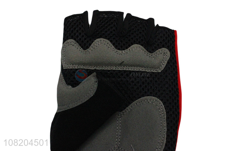 High Quality Polyester Sports Gloves Best Fitness Gloves