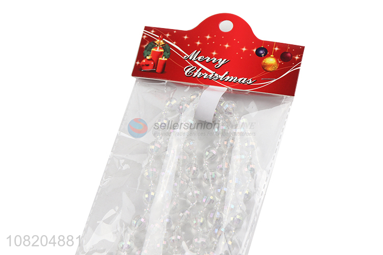 Hot selling Christmas tree hanging ornament crystal bead chain garland