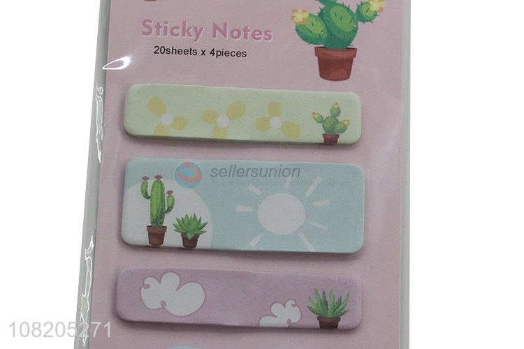 Online wholesale adhesive sticky notes office stationery