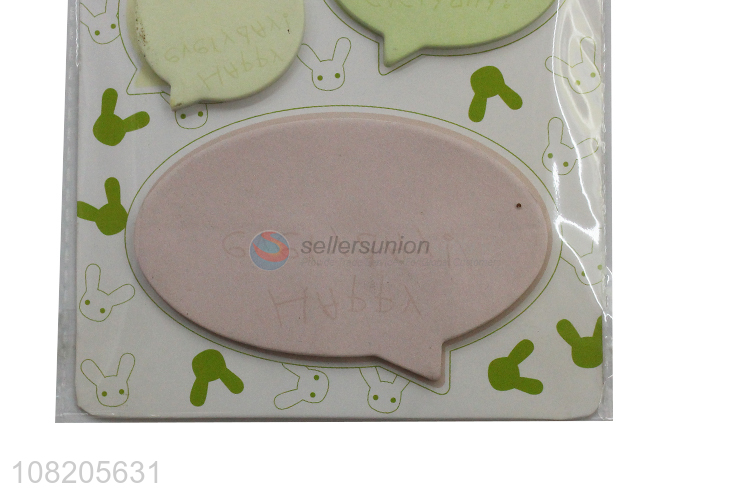 Creative design paper memo pads removeable sticky notes