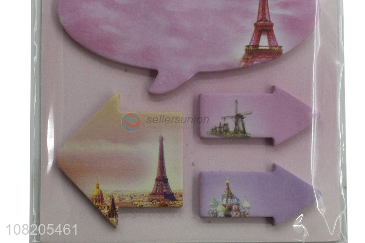 Yiwu wholesale paper self-adhesive sticky notes for office
