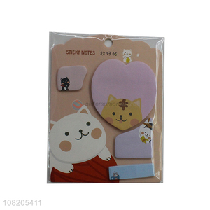 China wholesale cartoon sticky notes office <em>memo</em> <em>pads</em>