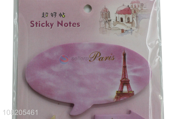 Yiwu wholesale paper self-adhesive sticky notes for office