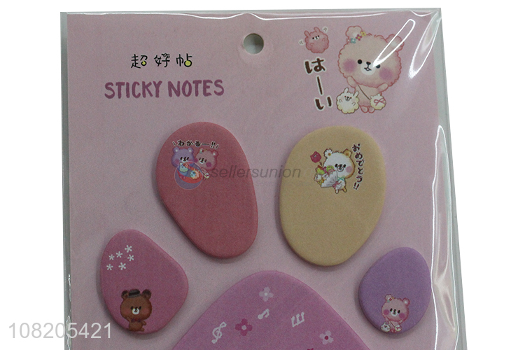 Good wholesale price creative cat-paw sticky notes