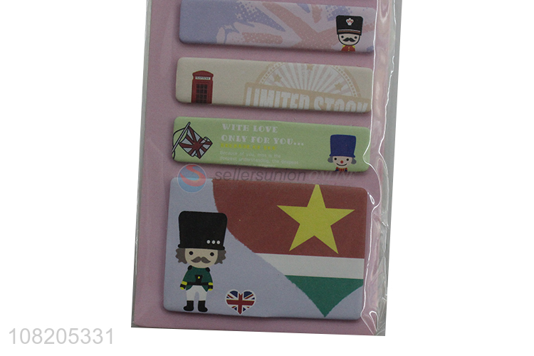Popular design cartoon sticky notes office supplies