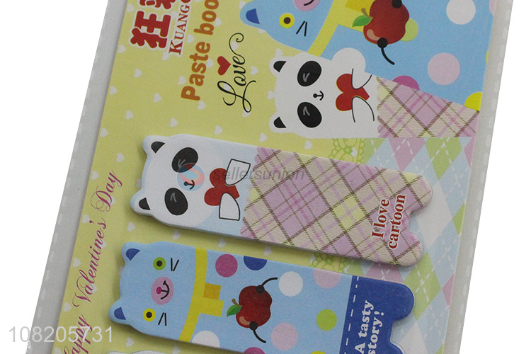Hot sale cartoon paper sticky notes memo pads