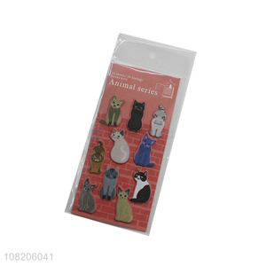 Lastest arrival cartoon cat sticky notes office <em>memo</em> <em>pads</em>