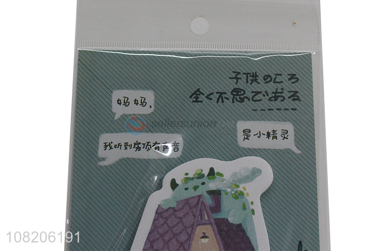 Low price creative paper sticky notes for portable