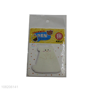 Low price paper sticky notes cartoon bear <em>memo</em> <em>pads</em>