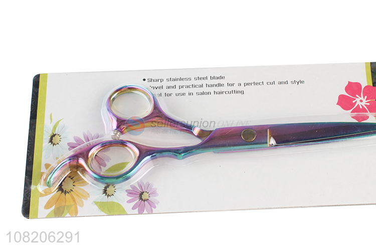 Best selling attractive stainless steel hair scissors hair shears