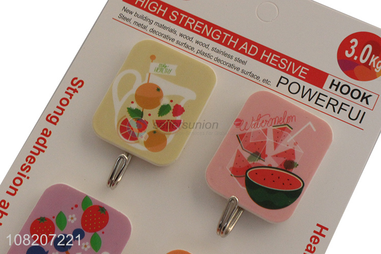 Good quality household self adhesive wall sticky hooks