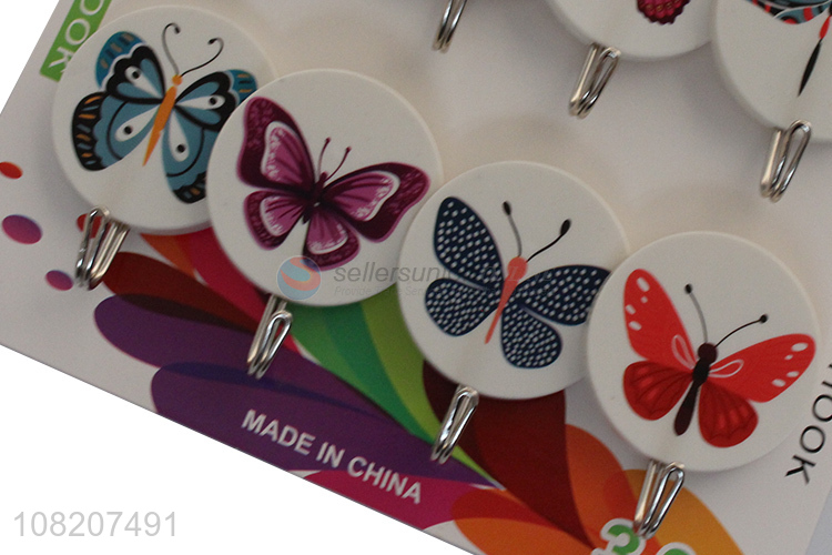 Popular products round bathroom kitchen sticky hooks for sale