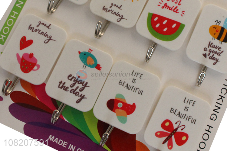 Factory direct sale household wall mounted sticky hooks
